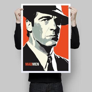 Cartel de Mad Men Don Draper 3