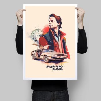 cartel de Marty McFly 3