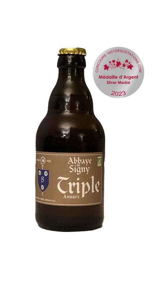 Triple BIO de l'Abbaye de Signy - 33cL