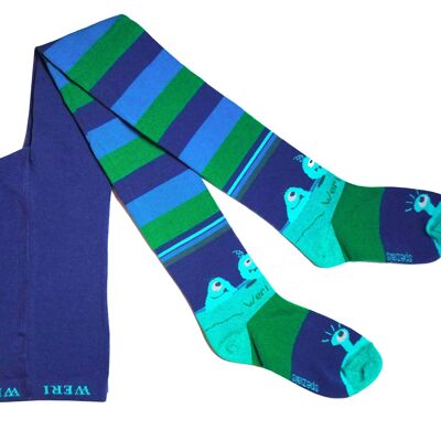 Collant per bambini >> UFO << blu