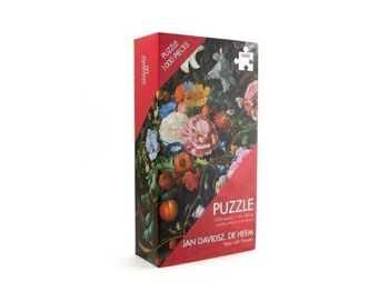 Puzzle, 1000 pièces, De Heem, Fleurs 1