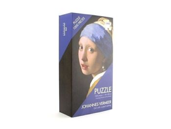 Puzzle, 1000 pièces, Vermeer, Fille à la Perle 1