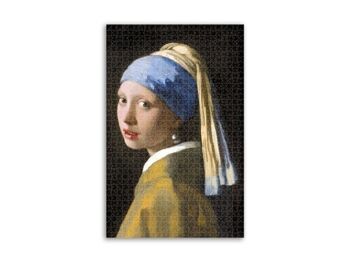 Puzzle, 1000 pièces, Vermeer, Fille à la Perle 3