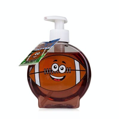 Savon pour les mains KICKOFF dans le distributeur de pompe de football, distributeur de savon avec savon liquide