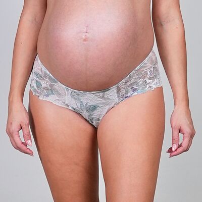 Culotte en dentelle avec imprimé