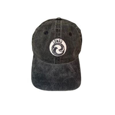 Cappellino Lawak nero sostenibile