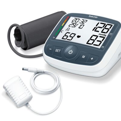 BM 40 - Upper arm blood pressure monitor + mains adapter