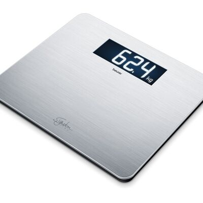 GS 405 Signature Line - Bilancia pesapersone in acciaio inossidabile