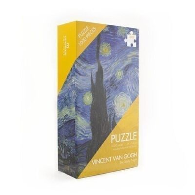 Puzzle, 1000 Teile, Sternennacht, Vincent van Gogh