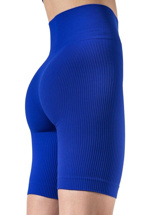 SARA blue biker shorts
