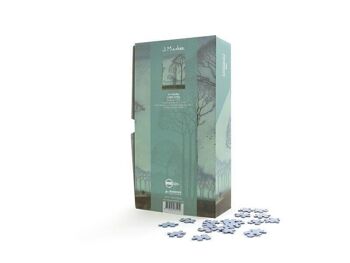 Puzzle, 1000 pièces, Jan Mankes, Rangée d'arbres 2