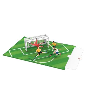 Carte pop-up football 4