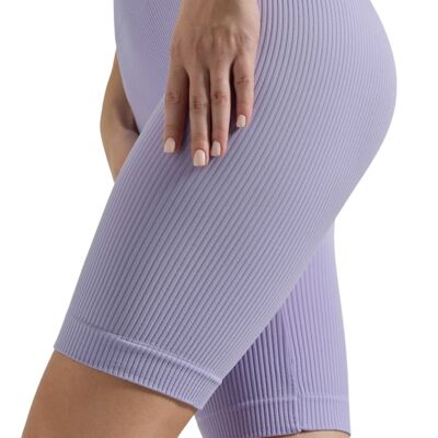 SARA light purple biker shorts