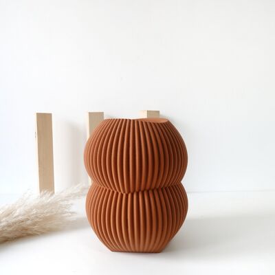 Dena Decorative Vase- Terracotta