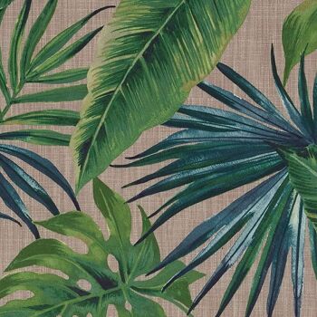 Nouveau coussin en velours imprimé feuille de palmier 3