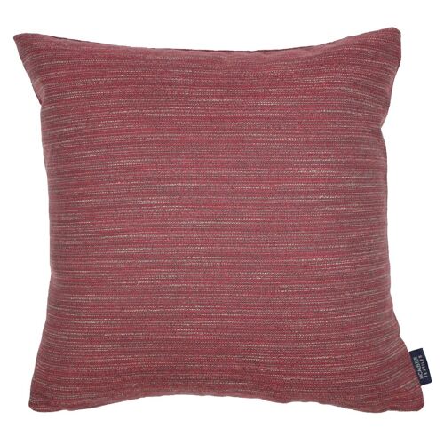 Hamleton Red Textured Plain Cushion