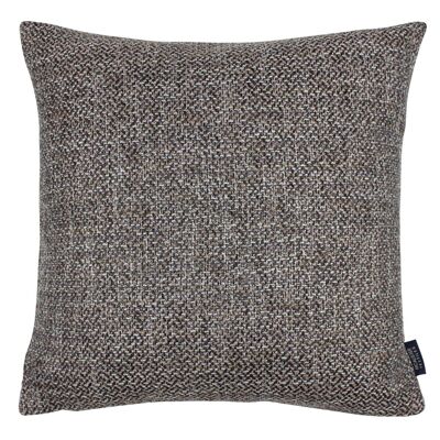 Lewis Tweed Cushion Grey Heather and Pink