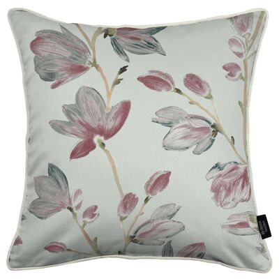 Magnolia Rose Floral Cotton Print Cushions