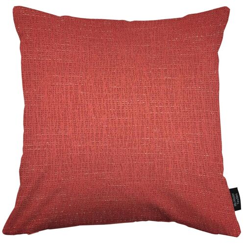 Linea Red Plain Cushions