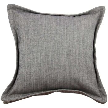Coussin Rhumba Accent Gris + Taupe Beige 1