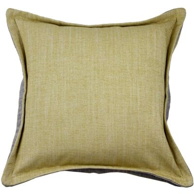 Rhumba Accent Ochre Yellow + Grey Cushion