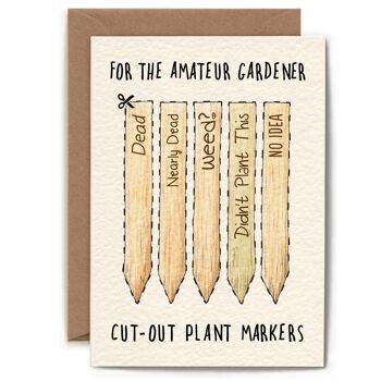 Carte de jardinier amateur - Carte de tous les jours - Drôle 2