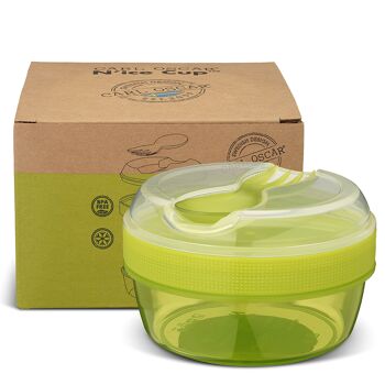 N'ice Cup, boîte à collation avec disque de refroidissement - Citron vert 1