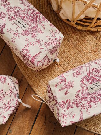 TROUSSE DE TOILETTE L I JOUY PRUNE 1