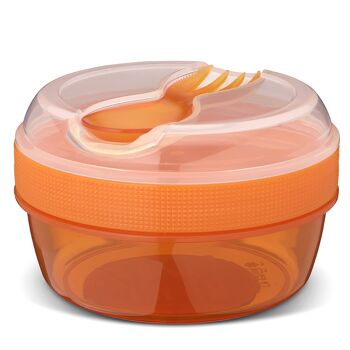 N'ice Cup, boîte snack avec disque réfrigérant - Orange 2