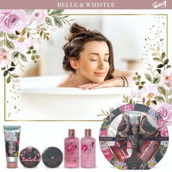 coffret de bain fête des mères au parfum délicat de pivoine - 7pcs 3