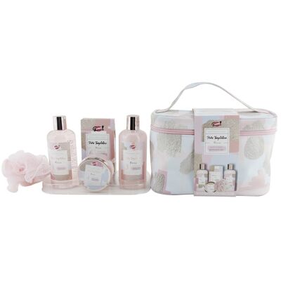 Set regalo di bellezza e benessere con bagno alla rosa - Vanity