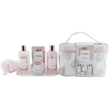 Coffret cadeau de beauté et bien-être pour le bain à la rose - Vanity 1