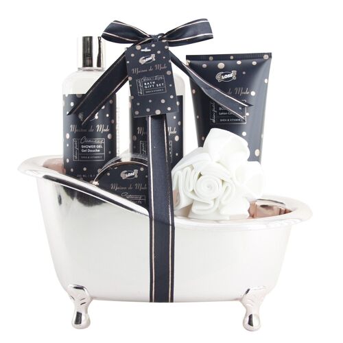 Coffret cadeau pour le bain - Baignoire à la fleur de Lys & Freesia