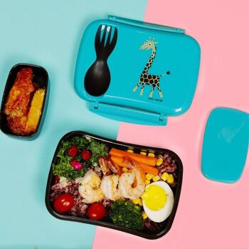 N'ice Box Kids, Lunch box avec pack réfrigérant - Turquoise 3