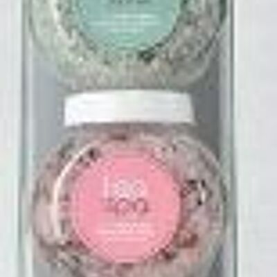 Bath crystal box - Rose & verbena - Beauty gift idea