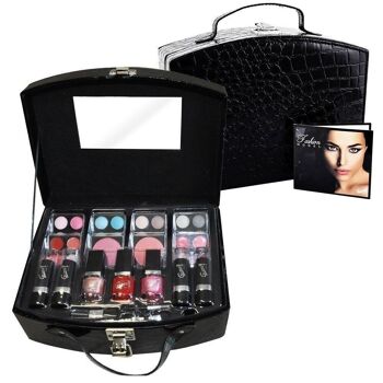 Mallette de maquillage Fashion Model noir - 33pcs 1