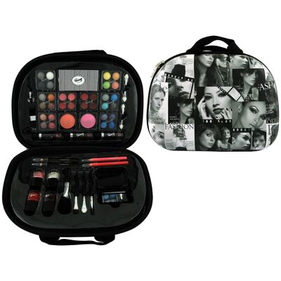Gloss! Fashion Cover Makeup Case - 55pcs