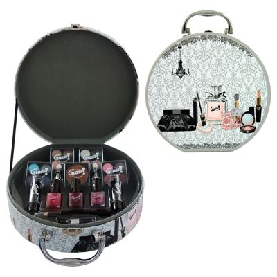 Gloss! Vintage Style Makeup Case - 25pcs