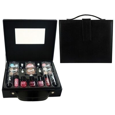 Mallette de maquillage Fashion Week noir - 27pcs