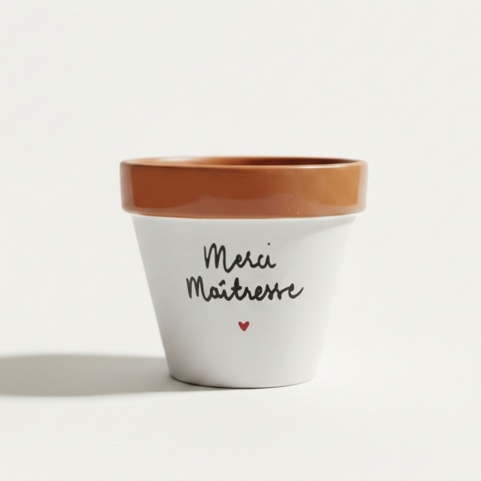 Flower pot, flower pot "Thank you Mistress ♥", Terracotta Teacher Gift, Teacher, end of school year