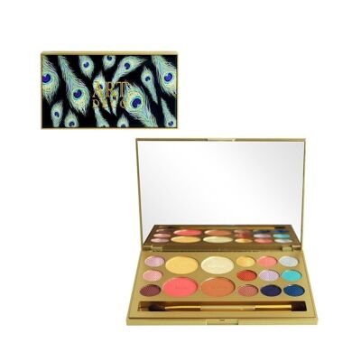 Makeup Palette including a mirror - Art Deco Collection