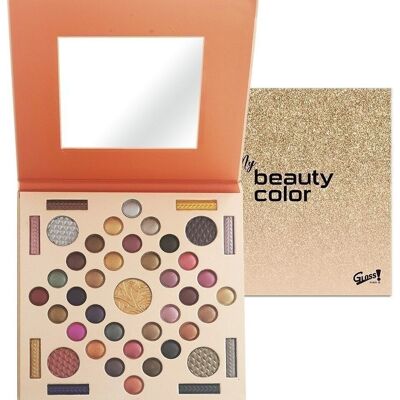 Make-up-Palette mit Spiegel – Beauty Color Collection