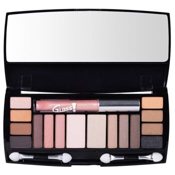 Palette de maquillage Dual Intensity noir - 19pcs 3