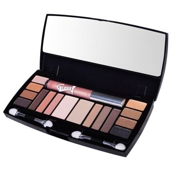 Palette de maquillage Dual Intensity noir - 19pcs 4