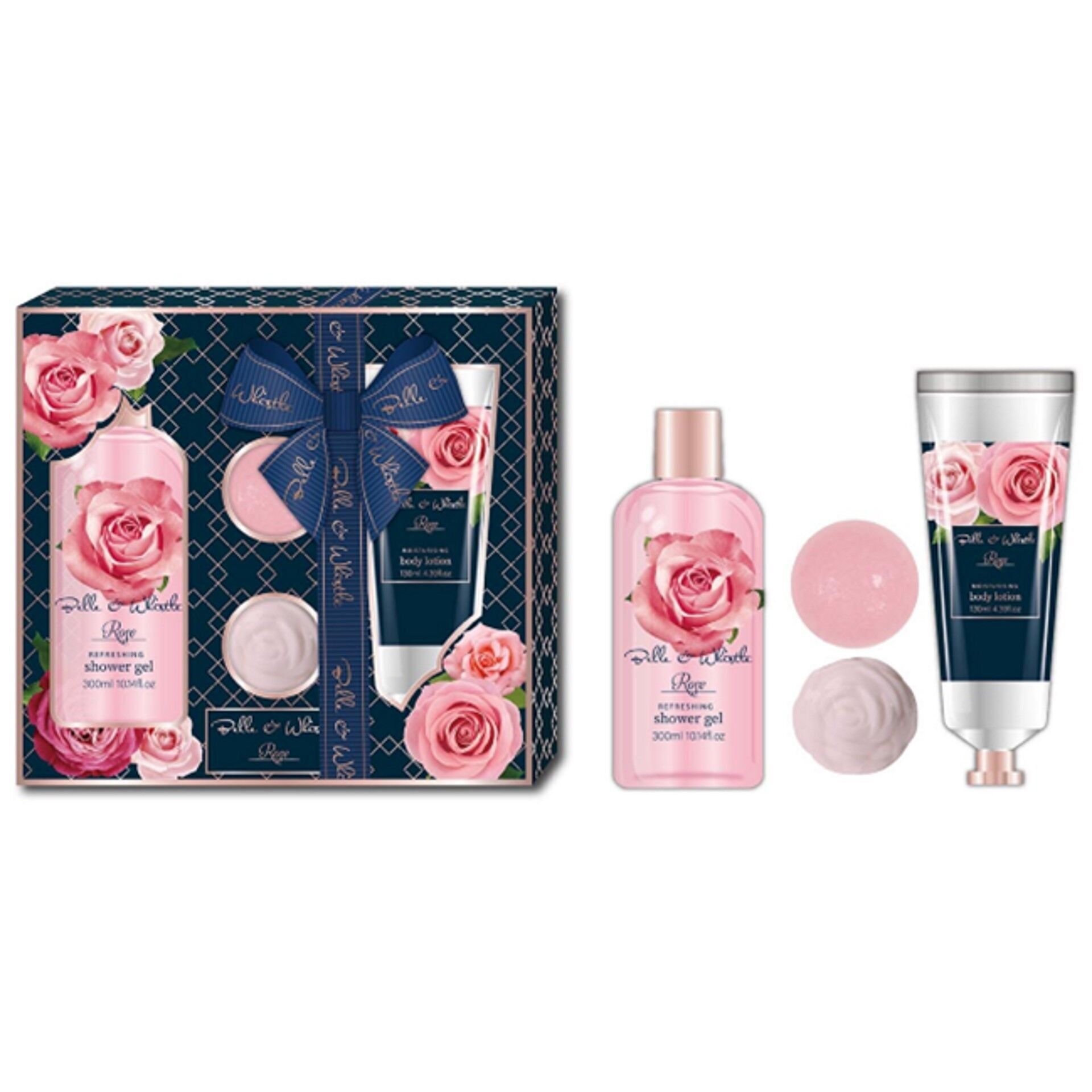 Belle & Whistle Spring - Floral Bath Set