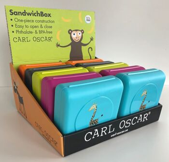 Boîte à Sandwich, Enfants - Boîte Présentoir (2x5 pcs)