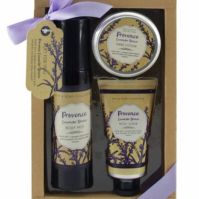 Provence Lavender Dreams - coffret de bain - 3 produits