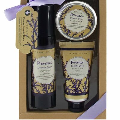 Provence Lavender Dreams - coffret de bain - 3 produits