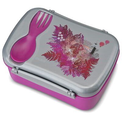 Wisdom N'ice Box, Lunch box con confezione refrigerante - Love