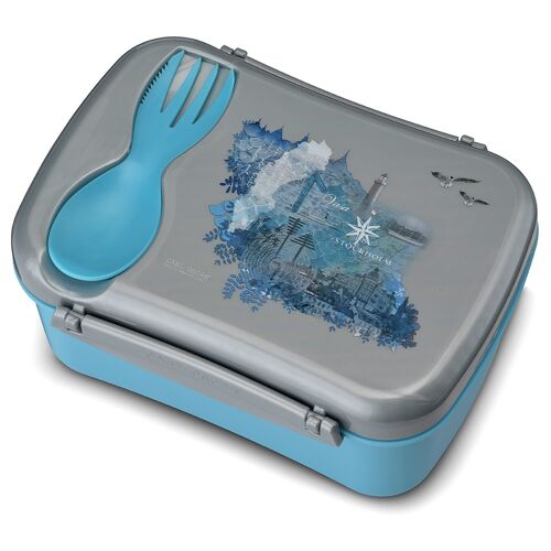 Wisdom N'ice Box, Lunch box with cooling pack - Water